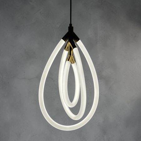 Люстра стельова Calista з гнучкого неону діаметром 20 мм, зображення 9