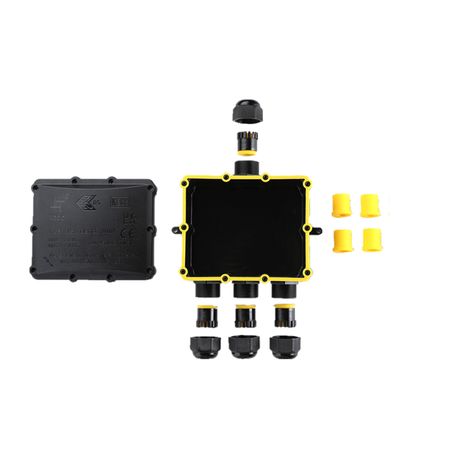 Коробка распределительная герметичная M686-S-4 4хM25 (8-12mm) IP68, изображение 8 - Edisons