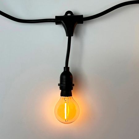 LED лампа Edisons G45 gold E14 1w 2200K Premium, Количество: 1 шт., Мощность, Вт: 1, изображение 5 - Edisons