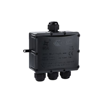 Набір 40 шт. Коробок розподільних герметичних M686-S-4 4хM25 (8-12mm) IP68, зображення 13