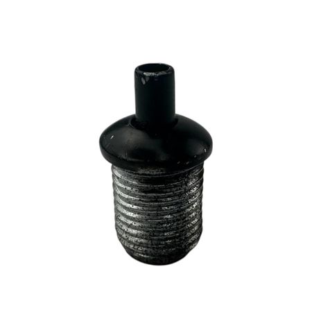 Фіксатор тросу діаметром 2 мм із зовнішнім різьбленням М10х1 чорний Уценка