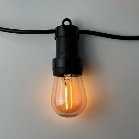 Набір LED ламп Edisons ST45 GOLD E27 1W 2200K 10шт бронзова скляна колба Premium, Кількість: набір 10 шт., Потужність, Вт: 1, зображення 5