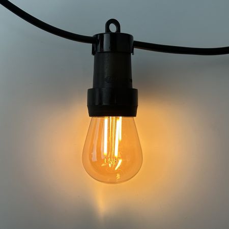 LED лампа Edisons ST45 GOLD E27 2W 2200K бронзовая стеклянная колба Premium, Количество: 1 шт., Мощность, Вт: 2, изображение 9 - Edisons