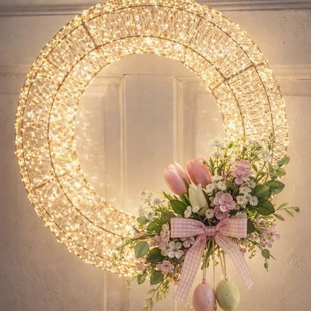 Світлодіодний новорічний вінок DecoLUX 75 см 8000LED супер яскравий з м'яким мерехтінням об'ємний - Комплект для самостійного збирання, Діаметр, мм: 750, Кількість джерел світла: 8000, Спосіб поставки: комплект для самостійного збирання, зображення 2