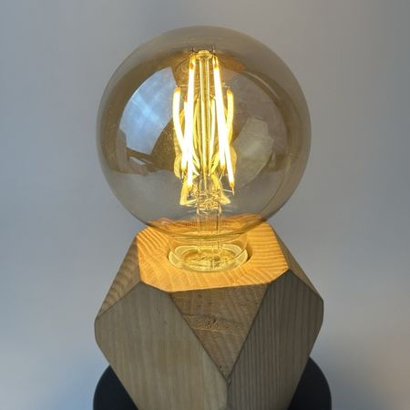 LED лампа Edisons G95 Е27 6W 2200 K димована Premium, зображення 3