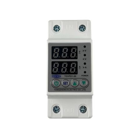 Реле защиты от перепадов напряжения TOMZN TOVPD1-60-EC 230V 60А, изображение 7 - Edisons