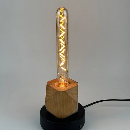LED лампа Premium Edisons T225 GOLD E27 6W 2200K (W-образные нити), изображение 6 - Edisons