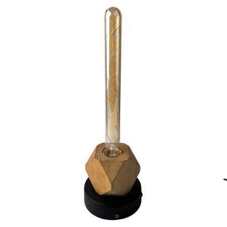 LED лампа Premium Edisons T300 GOLD E27 8W 2200K (W-образные нити), изображение 5 - Edisons