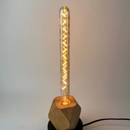 LED лампа Premium Edisons T300 GOLD E27 8W 2200K (W-образные нити), изображение 2 - Edisons