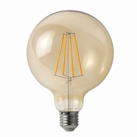 LED лампа Edisons G95 Е27 6W 2200К диммируемая Premium, изображение 2 - Edisons