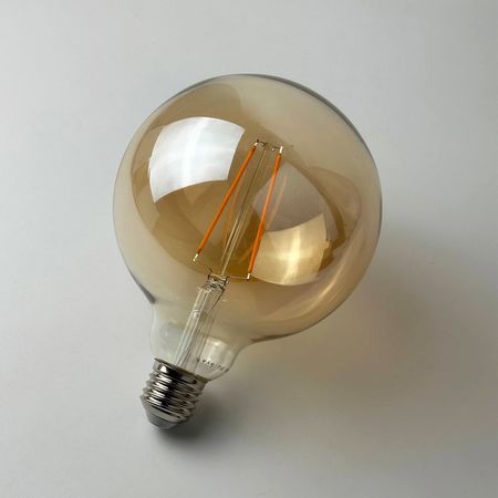 LED лампа Edisons G125 long E27 2W 2200K Premium, изображение 5 - Edisons