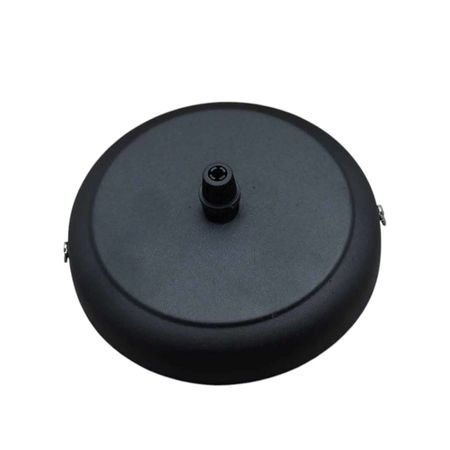Розетка потолочная D120 H20 черная, изображение 2 - Edisons
