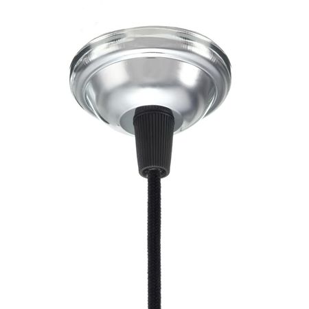 Розетка потолочная D65 H25 хром - Edisons