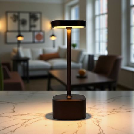 Настольная аккумуляторная LED лампа Professional 5200 mAh 3W 2700-6500K USB черная Premium, изображение 5 - Edisons