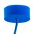 Силіконове стельове кріплення 82 мм (синій), зображення 2