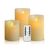 Набор з 3 LED свечей Dancing Flame 75х100/125/150 мм с имитацией пламени и пультом ДУ Premium, изображение 5 - Edisons