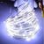 LED гірлянда новорічна Крапля роси 100LED 10м колір Холодний Білий режим статика и мерцание 2 в 1 від USB та батарейок, зображення 7