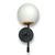 Бра в стилі лофт La Luna з плафоном в формі кулі