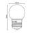 Набір LED ламп WELLMAX G45 E27 1W 2700K екстра теплий білий 10 шт пластикова колба, Кількість: набір 10 шт., Потужність, Вт: 1, зображення 3