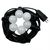 Набір LED ламп WELLMAX G45 E27 1W 2700K екстра теплий білий 10 шт пластикова колба, Кількість: набір 10 шт., Потужність, Вт: 1, зображення 8