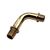 Трубка-Гиб Золото (под 90°) L40 H20 M10, изображение 3 - Edisons