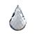 Граненая капля #206 38мм (за 1 шт.) класс ААA - Edisons