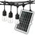 Уличная ретро гирлянда на солнечных панелях Solar-Drop Light Е27 IP65 влагозащищенная 10м 20 ламп (+2 запасные) - Edisons