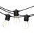 Вулична ретро на сонячних панелях гірлянда Solar-String Light Е27 IP65 вологозахищена 10м 20 ламп (+2 запасні), зображення 2
