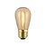 LED лампа Edisons ST45 GOLD E27 1W 2200K скляна колба [CLONE] [CLONE], Кількість: набір 10 шт., Потужність, Вт: 1, зображення 4