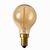 Набор 10 шт. LED ламп Edisons G45 gold E14 1w 2200k Premium стекло, Количество: набор 10 шт., Мощность, Вт: 1, изображение 2 - Edisons