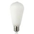LED лампа Edisons Ceramic ST64 Е27 6W 3000K белая бархатно-матовая, Температура света: 3000К - Edisons